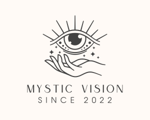 Magical Eye Fortune Teller logo design