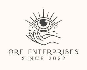 Magical Eye Fortune Teller logo design