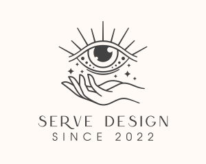 Magical Eye Fortune Teller logo design