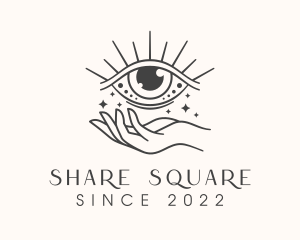 Magical Eye Fortune Teller logo design