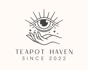 Magical Eye Fortune Teller logo design