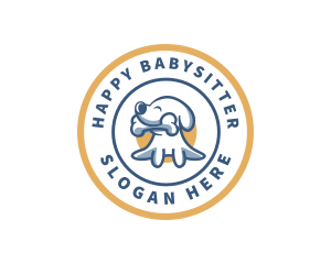 Happy Puppy Dog logo design