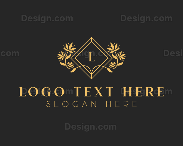 Stylish Floral Beauty Logo