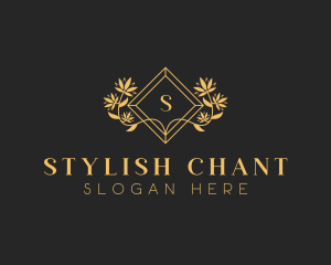 Stylish Floral Beauty logo design