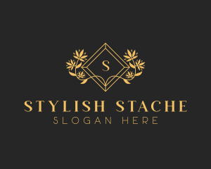 Stylish Floral Beauty logo design