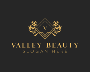 Stylish Floral Beauty logo design