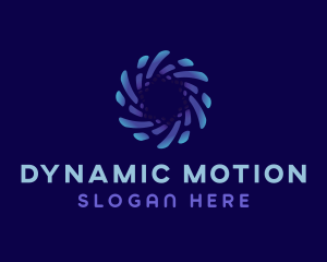 Motion AI Digital logo design