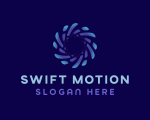 Motion AI Digital logo design