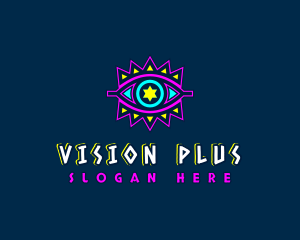 Eye Tribal Vision logo design