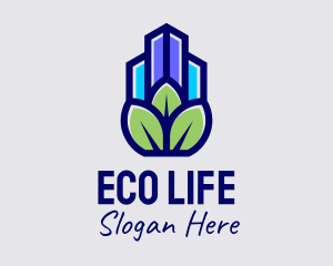 Eco Property Realtor logo design