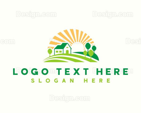 Yard Landscaping Garden Logo