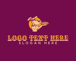 Dog Hotdog Sandwich  logo