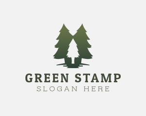 Green Tree Forest logo design