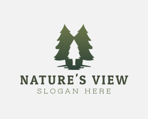 Green Tree Forest logo design