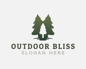 Green Tree Forest logo design