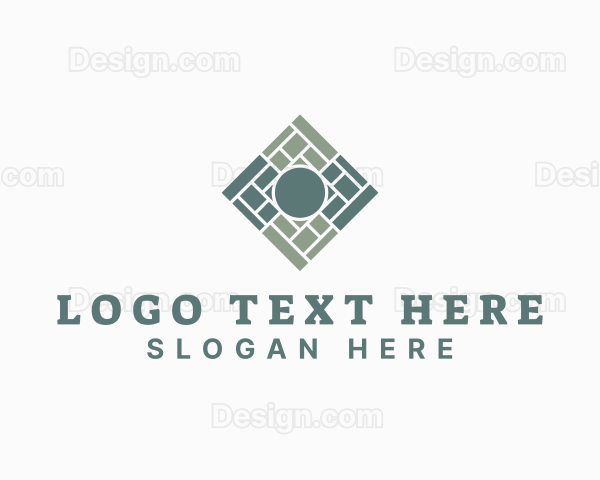 Interior Design Floor Tile Logo