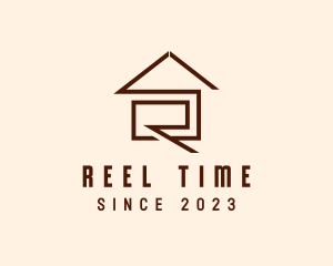 Letter R House Realty  logo design