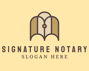 Notary Pen Book logo