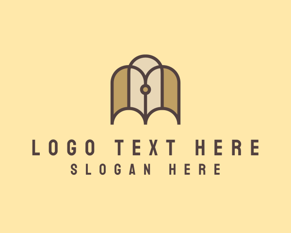 Book logo example 3