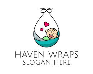 Pediatrician Baby Swaddle logo
