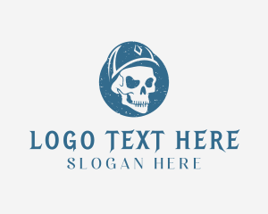 Indie - Skull Cap Clothing logo design