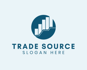 Business Trading Stocks logo design