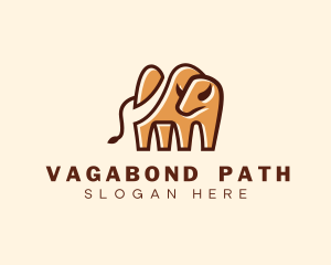 Bison Mountain Path logo design