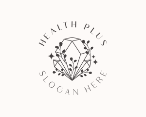 Whimsical Crystal Diamond Logo