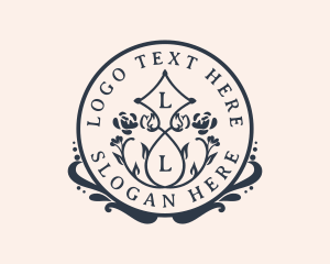 Elegant Floral Boutique Logo