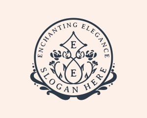 Elegant Floral Boutique logo design