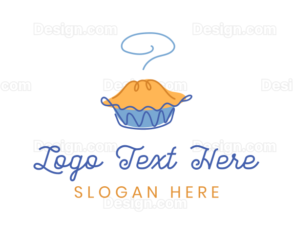 Dessert Pie Cafe Logo