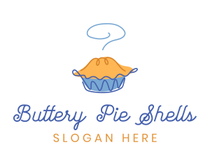 Dessert Pie Cafe logo design