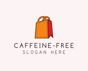 Orange Shopping Bag logo design