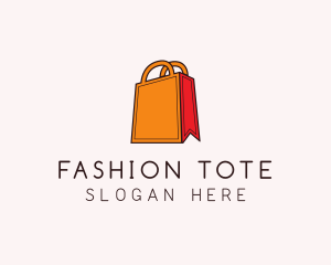 Orange Shopping Bag logo