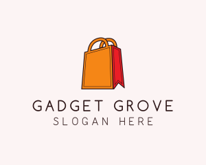 Orange Shopping Bag logo