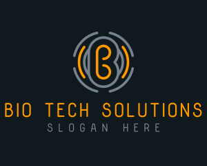 Business Tech Letter B logo design