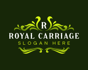 Royal High End Shield logo design