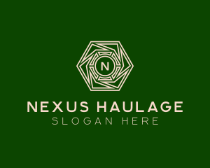 Intricate Hexagon Home Decoration  logo design