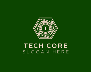 Intricate Hexagon Home Decoration  logo design