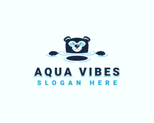 Swimming Bear Goggles logo