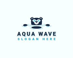 Swimming Bear Goggles logo