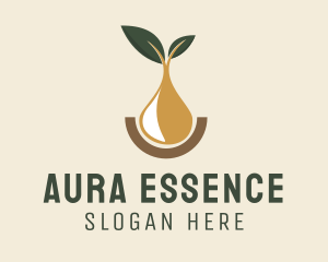 Lemon Oil Essence  logo design