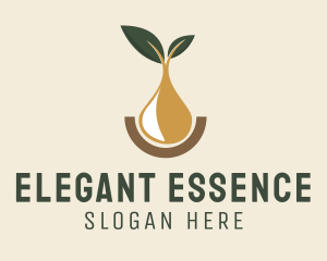 Lemon Oil Essence  logo design