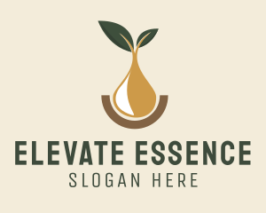 Lemon Oil Essence  logo design
