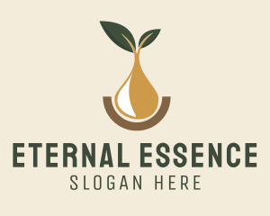 Lemon Oil Essence  logo design