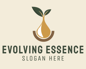 Lemon Oil Essence  logo design