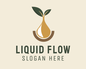 Lemon Oil Essence  logo design