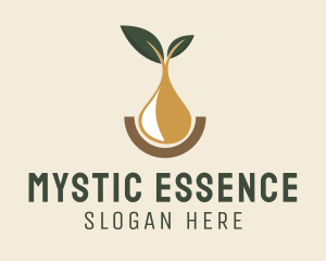 Lemon Oil Essence  logo design