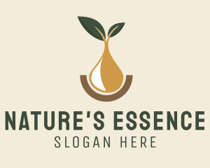 Lemon Oil Essence  logo design