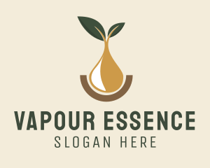 Lemon Oil Essence  logo design